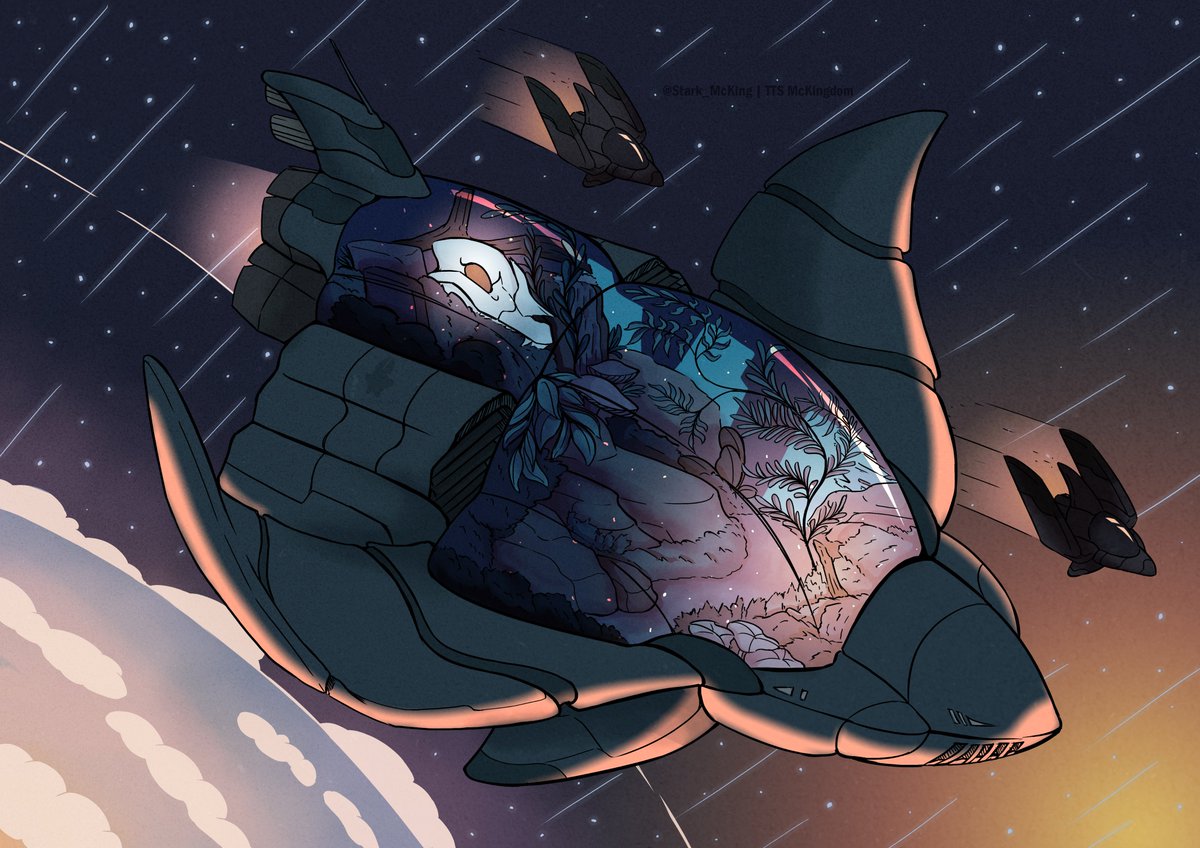 stark_mcking's tweet photo. Hi #PortfolioDay ! 
I'm TTS McKingdom, a french 2D Animator and Illustrator. I like the spaceships, elfs, victorian and dragons ! https://t.co/BcyaJd2qln