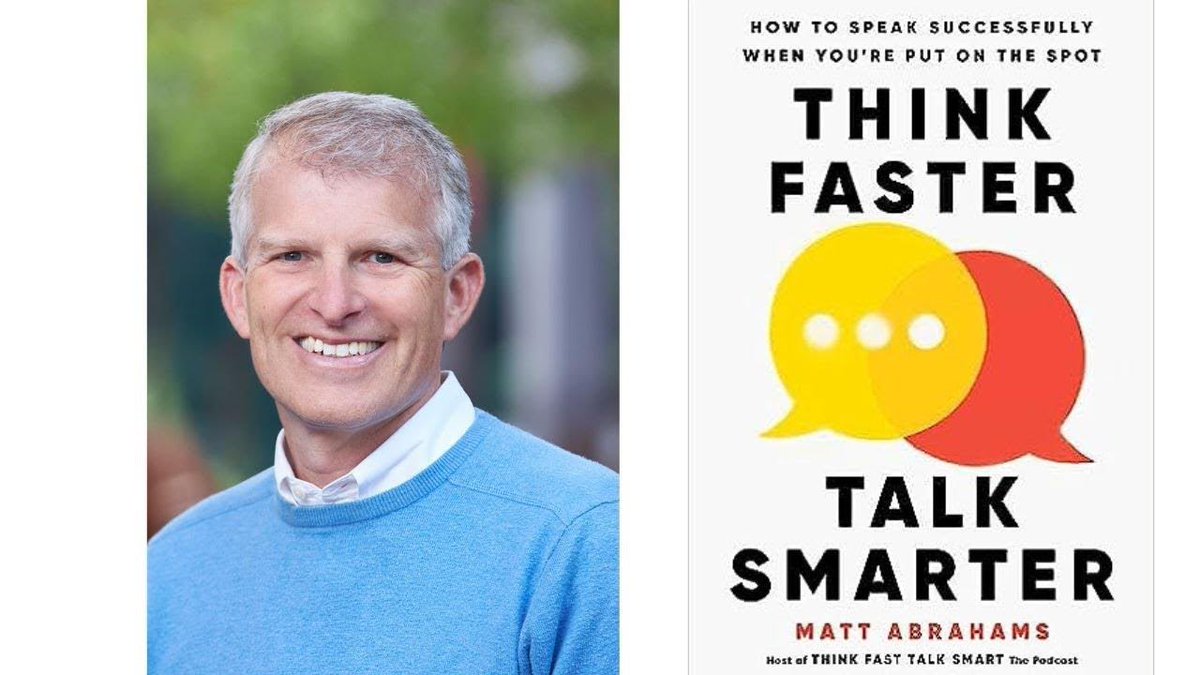 StJoesNYalumni's tweet photo. When it comes to being put on the spot, communication expert Matt Abrahams has some tips. Tune in to our next #SJNY #webinar on Wednesday, October 11 at 12 PM EST to learn science-based strategies to communicate in concise, relevant, and compelling ways. https://t.co/SNY3JcnBrd https://t.co/MtzuK5zY7z