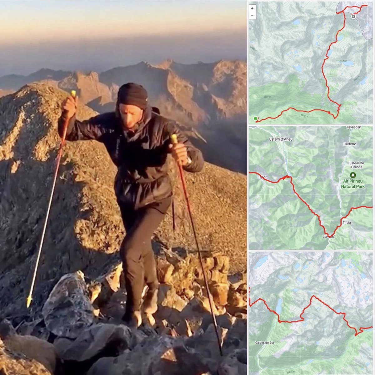 FINAL TRAVESÍA PIIRNEOS KILJAN JORNET!  ANÁLISIS. 
De La Sara a Pica d’Estats, una aventura superlativa, con casi 150 horas actividad corriendo, trepando y en bici.
 🎙️ Diario ruta 👉 go.ivoox.com/rf/117542822
🖥️ Crónicas y mapas 👉 carrerasdemontana.com/tag/kilian-jor…
#radiotrail 📸 NNormal.