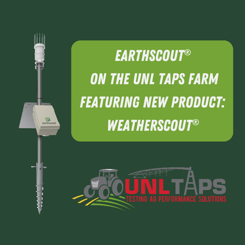 EarthScoutLLC's tweet photo. We entered the @UNL_TAPS program with a new product: WeatherScout! Click the link to read the blog to read more. https://t.co/ttJtst8S2l
#precisionag #weatherdata #weather #farmweather #farming #agtech #unltaps #iotfarm #hyperlocalweather #agweather #earthscout #agriculture https://t.co/2e8xFm6oYH
