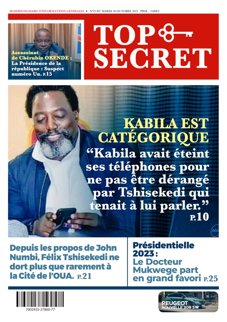 #RDC Tout est clair, c'est #Joseph_KABILA le maître du jeu mais jusque-là le créateur n'a pas encore joué ses cartes.

Tous ceux qui ont choisi de trahir celui qui a crée le béton vont bientôt regretter...
