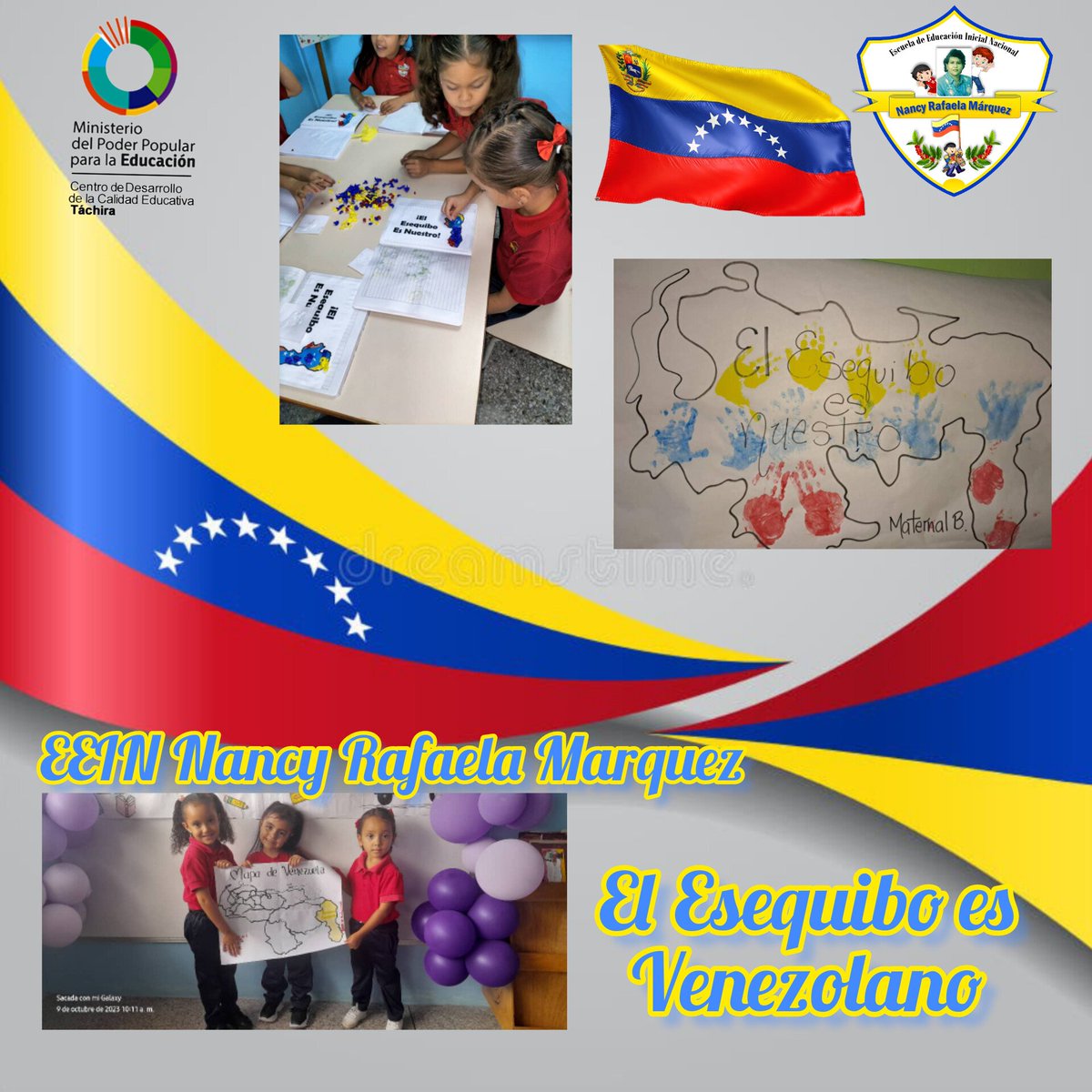 La EEIN Nancy Rafaela Marquez Municipio Córdoba trabaja y en enseña a nuestros niños y niñas El Esequibo es Nuestro <a href="/_LaAvanzadora/">Yelitze Santaella</a> <a href="/Berzabethg1/">Berzabethgandicaoficial</a> <a href="/CDCETachira/">CDCE Táchira</a> <a href="/coordinicial/">CoordinicialTach</a> <a href="/Crazet2011/">Crazet2011</a> <a href="/CordobaFlorece/">CórdobaFlorece</a>