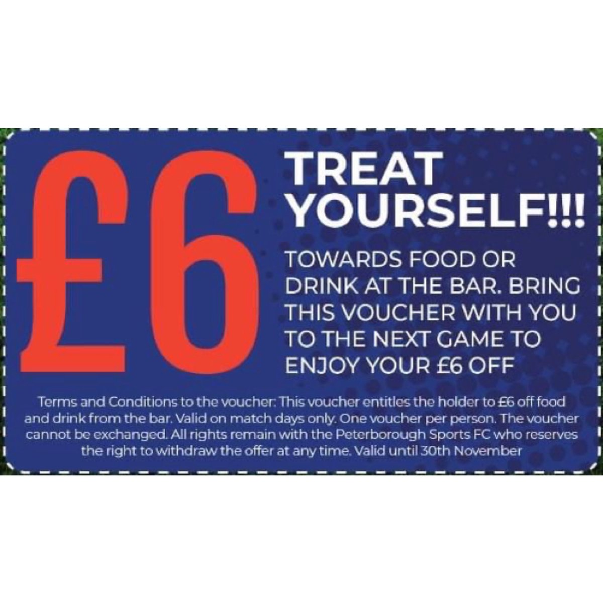 🍔We are pleased to be offering money off food and drink in conjunction with <a href="/_yourlocalmag/">Your Local Magazines</a> PE magazines. You will find a £6 off voucher in your local PE magazine, bring it along with you on Saturday to take advantage of the deal!

#PSLFC
#UpTheTurbines