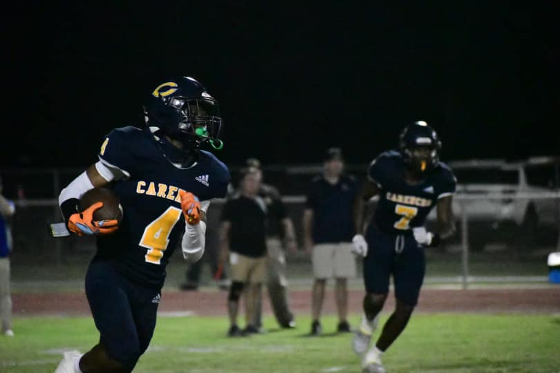 2024 ATH Joni Martin 5'9 160
2021 &amp; 2022 1st Team All District (4-4A &amp; 3-5A)
Stats through 6 games: 14 receptions 338 yds 2 TDs
27 Tackles, 1 INT, 8 Pass Break-Ups
Rushing TD