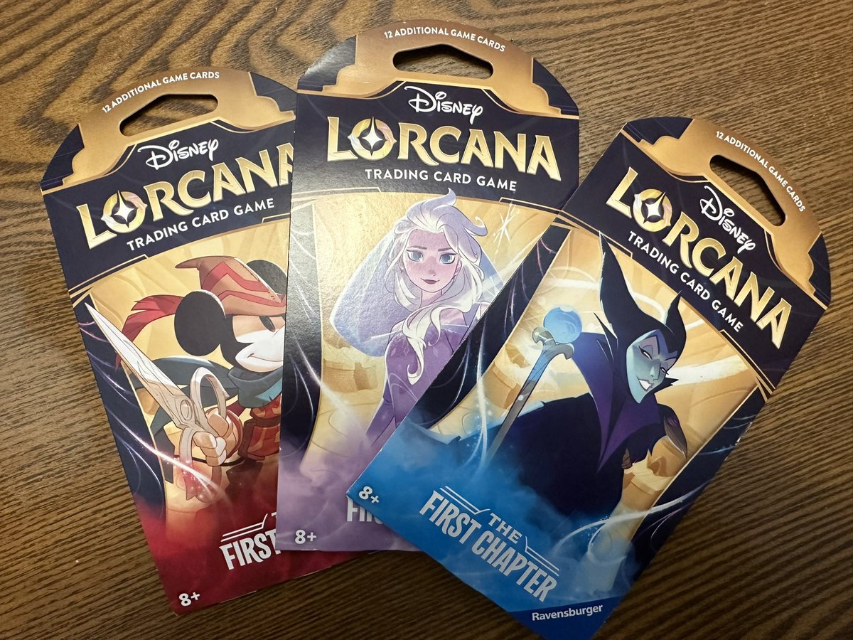 OggyTCG's tweet photo. We’re giving away an art set of Lorcana the first chapter! All you have to do is:

1) like and retweet
2) follow
3) reply with your favorite Disney movie

Simple as that! Winner will be drawn on October 31st. Best of luck! #Lorcana #Giveaway #Contest #Sweepstakes https://t.co/EqNBrpWOZl