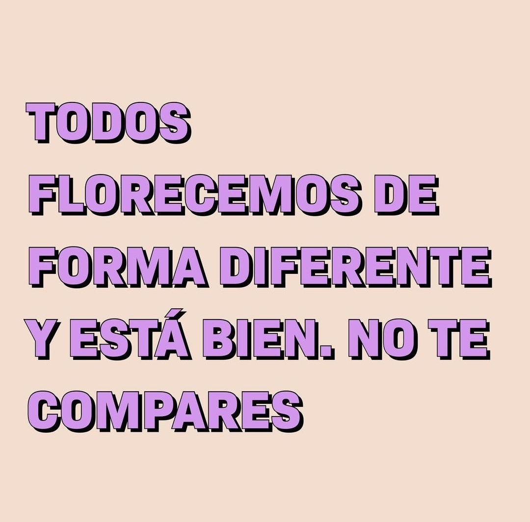 No te compares