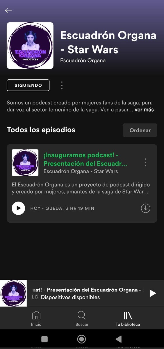 ¡El Escuadrón Organa en el aire!
Estoy MUY nerviosa, y teníamos muchas ganas de sacar esto a la luz.
Por favor, dadle muchísimo amor. 

Mil gracias a todas las chicas que han hecho el podcast posible. Sois las mejores. ¡Se vienen cosas! 💕💕💕