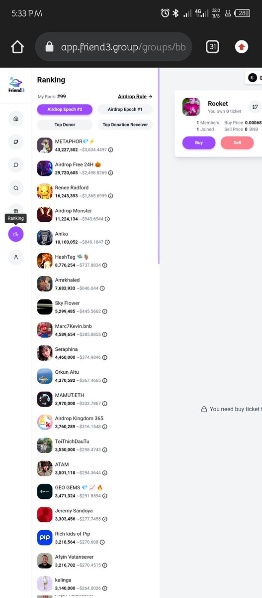 QuestBeauty_'s tweet image. Had so many points since my last tweet @Friend3AI #Friend3 to earn  tokens. 

✨like  ✨ comment
 #frend3 &amp;amp; tag @Friend3AI  #HamasMassacre
&amp;amp; earn  $150,000 together. keep move