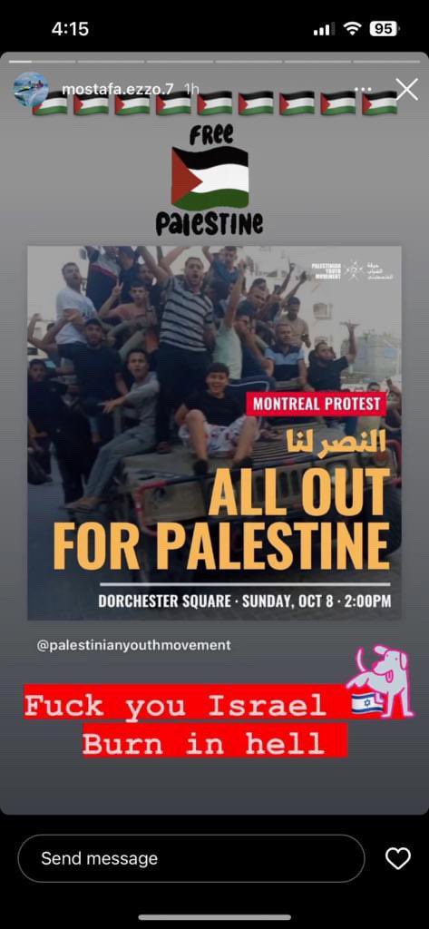 StopAntisemites's tweet photo. Ezzo has now deleted his LinkedIn and other socials. 

@AirCanada we imagine this hatred is a violation of company policy. https://t.co/JaW1CR0CKg