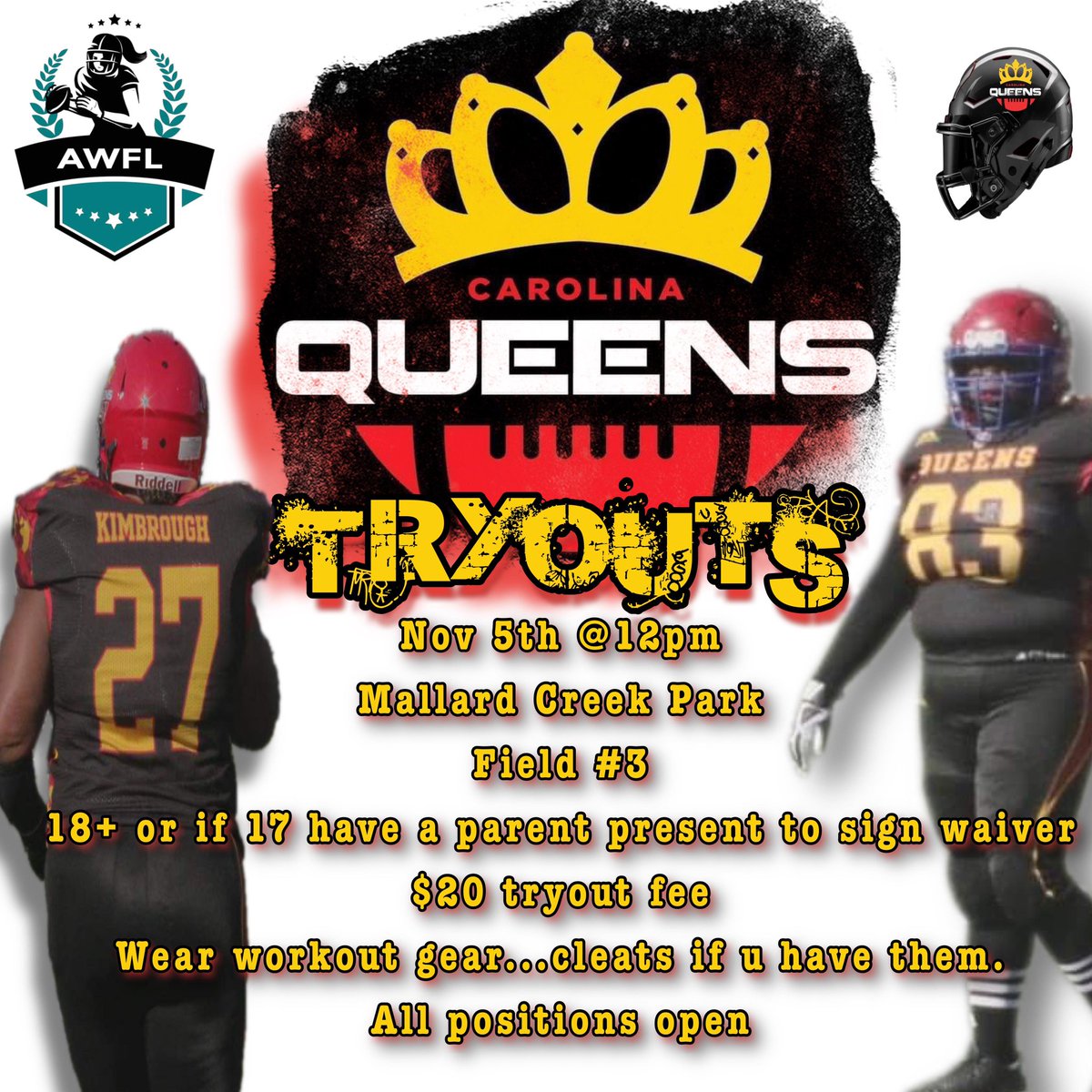 It's that time! If u or anyone u know is interested in playing, coaching or being a part of GameDay staff plz let me know.