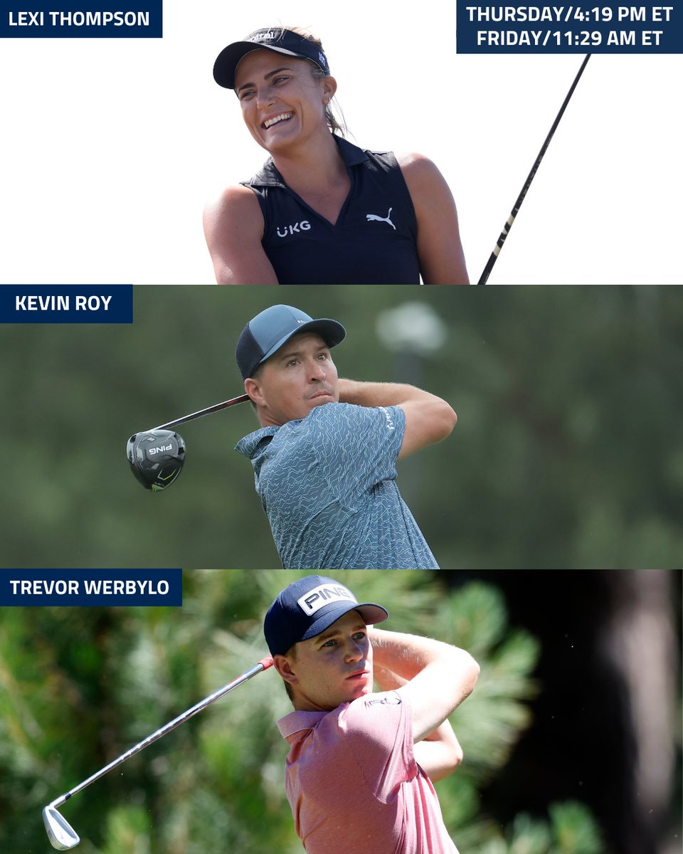 LPGA's tweet photo. .@Lexi's group and tee times for Thursday and Friday at the @ShrinersOpen ⛳️

Watch her live on Thursday on @PGATOURLIVE! 📺 https://t.co/2BPemmXhKK