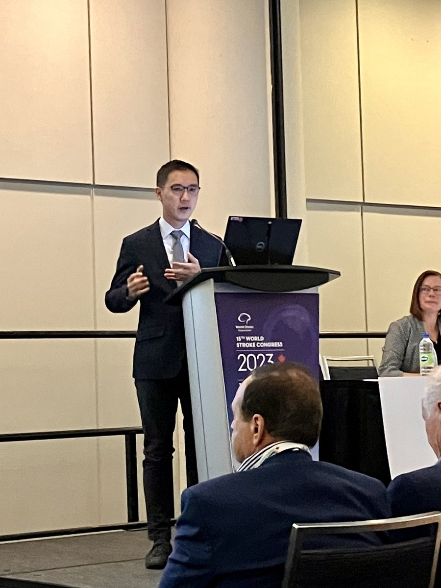 Mission completed ✔️ 
#WSC2023 oral presentation: low- vs. standard-dose #tPA in bridging thrombectomy: data from #Taiwan EVT registry (TREAT-AIS).
So excited to be back to 🇨🇦!!!