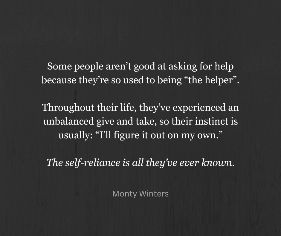 montyuncensored's tweet image. I have a hard time asking for help. No matter how strong you are, everyone needs someone to have their back.🔥❤
#askingforhelp #thehelper #selfreliance