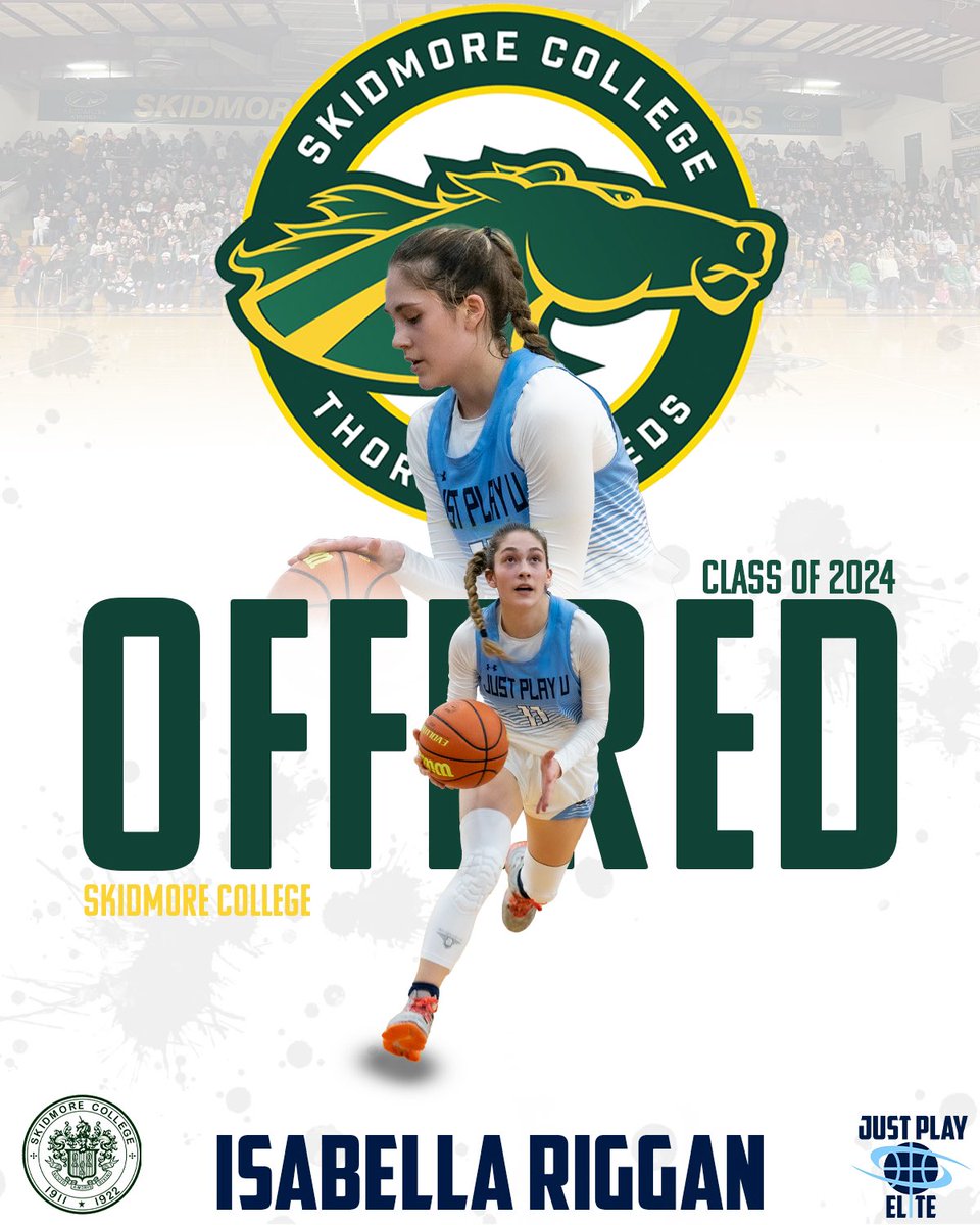 JPElite_Girls's tweet photo. Isabella Riggan ‘24 picks up another offer this Fall to Skidmore College‼️ https://t.co/bC3maIeH3h