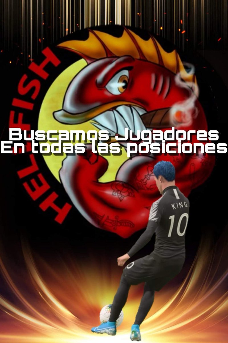 <a href="/HellfishD/">HellFish FC</a> Busca jugadores Todas las posiciones, +16 años, No "aceptamos Peronistas" ni pañuelos verdes, socialistas o comunistas.