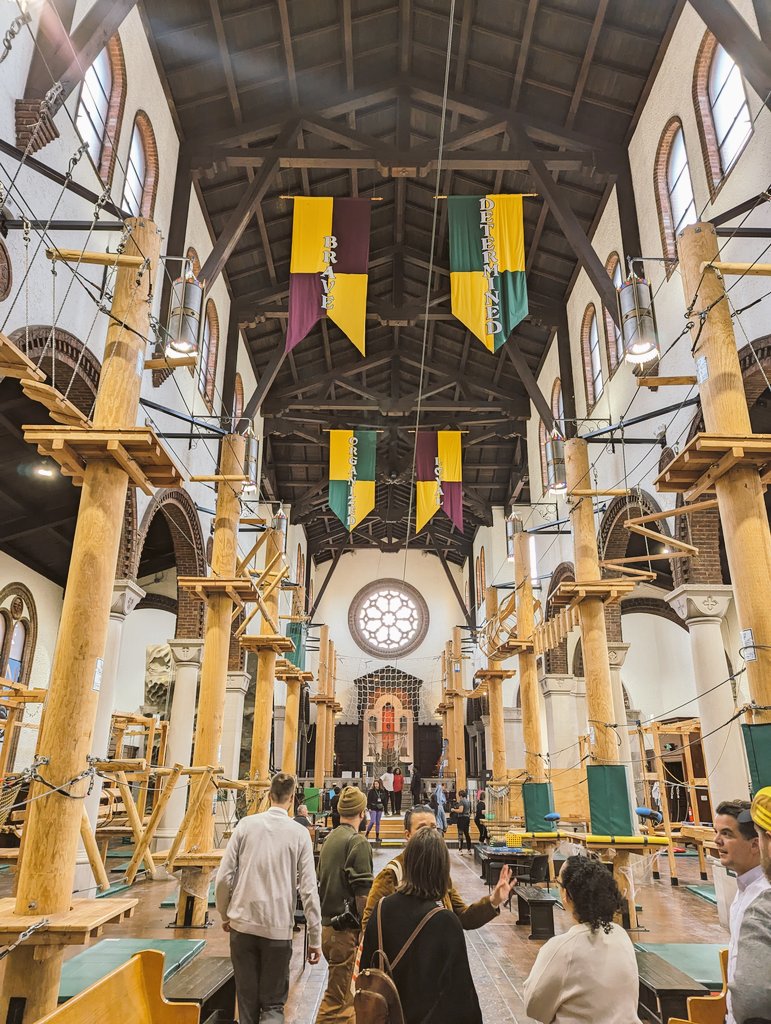 Tyler Samstag (@tylersamstag) on Twitter photo Ended the day with an awesome tour of <a href="/DragonsDenPGH/">dragonsdenpgh</a>, a repurposed church in Homestead that offers unique after school programs, including a full ropes course. <a href="/remakelearning/">Remake Learning</a> Ended the day with an awesome tour of <a href="/DragonsDenPGH/">dragonsdenpgh</a>, a repurposed church in Homestead that offers unique after school programs, including a full ropes course. <a href="/remakelearning/">Remake Learning</a>