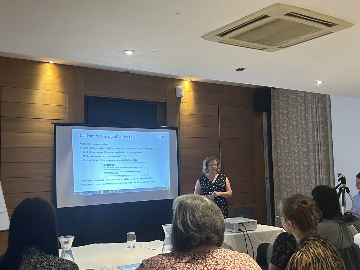 raparry29's tweet photo. Excellent meeting in Liverpool this evening! Thanks @SobiHaemophilia 
Great presentations from @CathyFarrelly covering Haemophilia, Jecko Thakil ITP and Richard Kelly PNH #educationalmeeting #northwest https://t.co/757b1cywRL