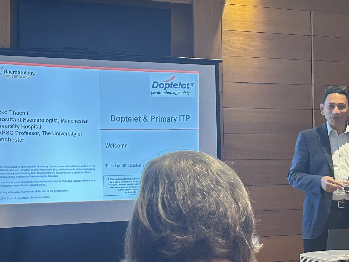 raparry29's tweet photo. Excellent meeting in Liverpool this evening! Thanks @SobiHaemophilia 
Great presentations from @CathyFarrelly covering Haemophilia, Jecko Thakil ITP and Richard Kelly PNH #educationalmeeting #northwest https://t.co/757b1cywRL