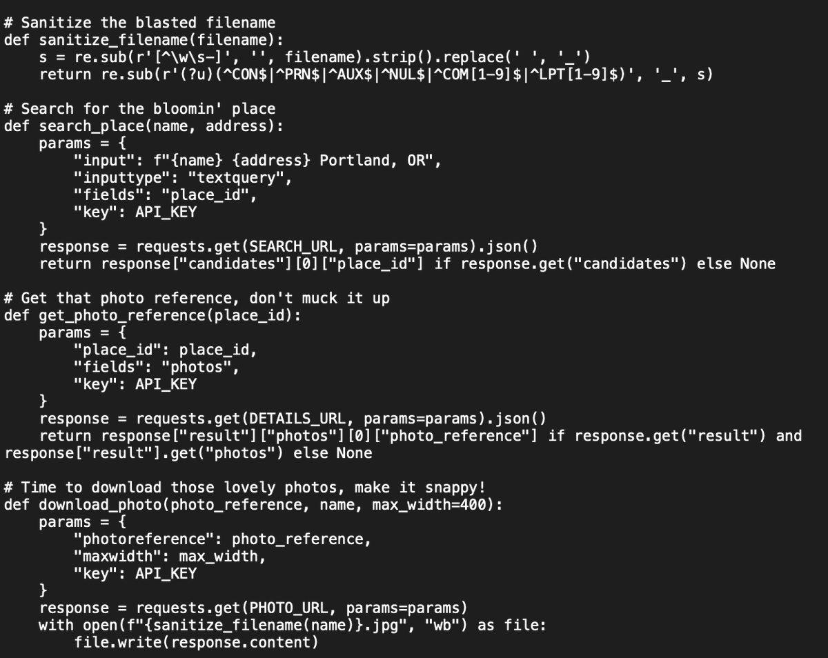 Sometimes I ask ChatGPT to pretend to be chef Gordon Ramsay in our work conversations to spice things up, and I didn't realize until today it's also been doing so while commenting the python scripts it outputs 😂
