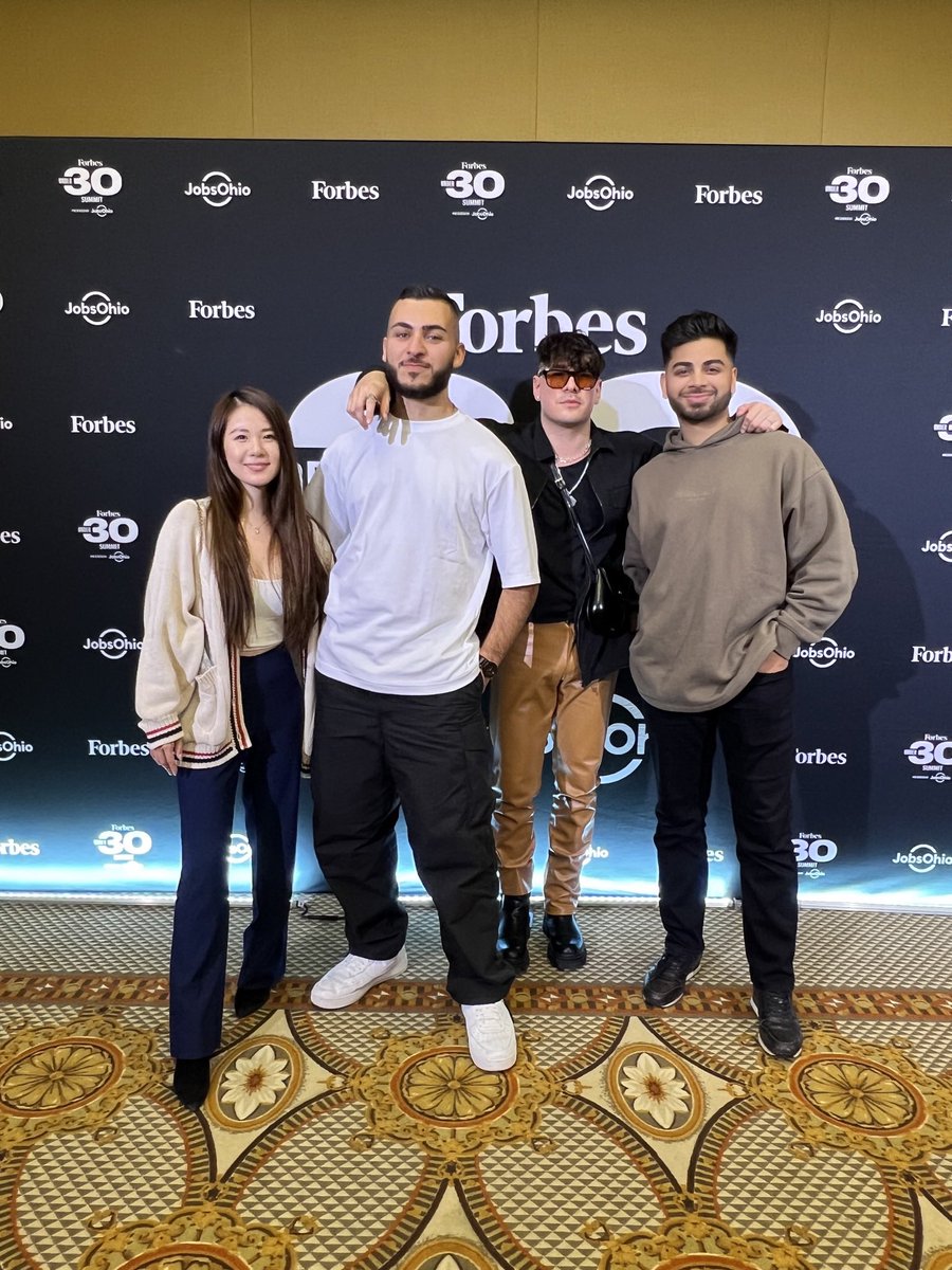 We have been having the best time at the Forbes Under 30 Summit in Cleveland, Ohio! <a href="/JobsOhio/">JobsOhio</a> #Under30Summit <a href="/Forbes/">Forbes</a>