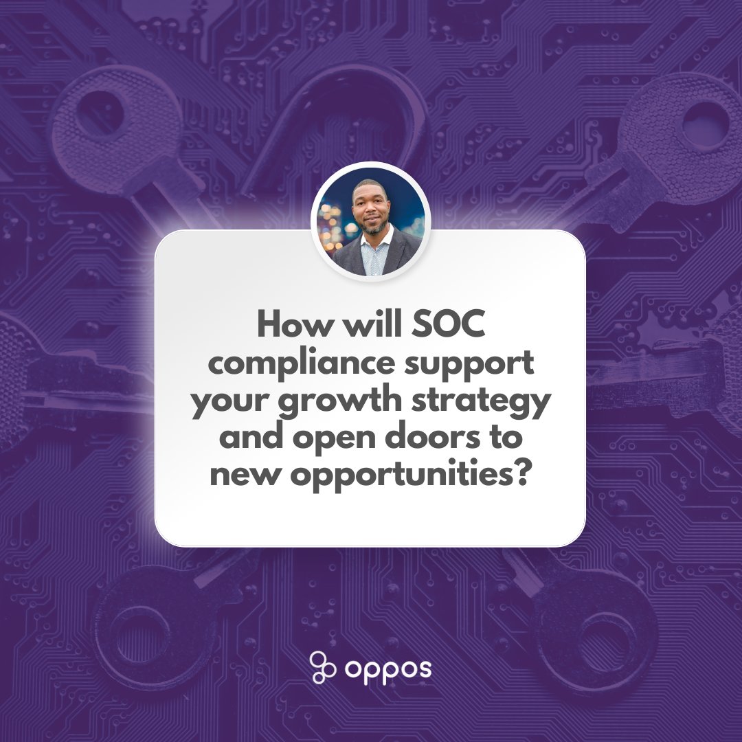 GetOppos's tweet image. SOC compliance enhances trust with clients and partners, positioning your business as a secure and reliable entity. It can unlock new markets and partnerships that prioritize data security. Contact Oppos today! 👉 smpl.is/7wpyq

#SOCCompliance #DataSecurityStandards
