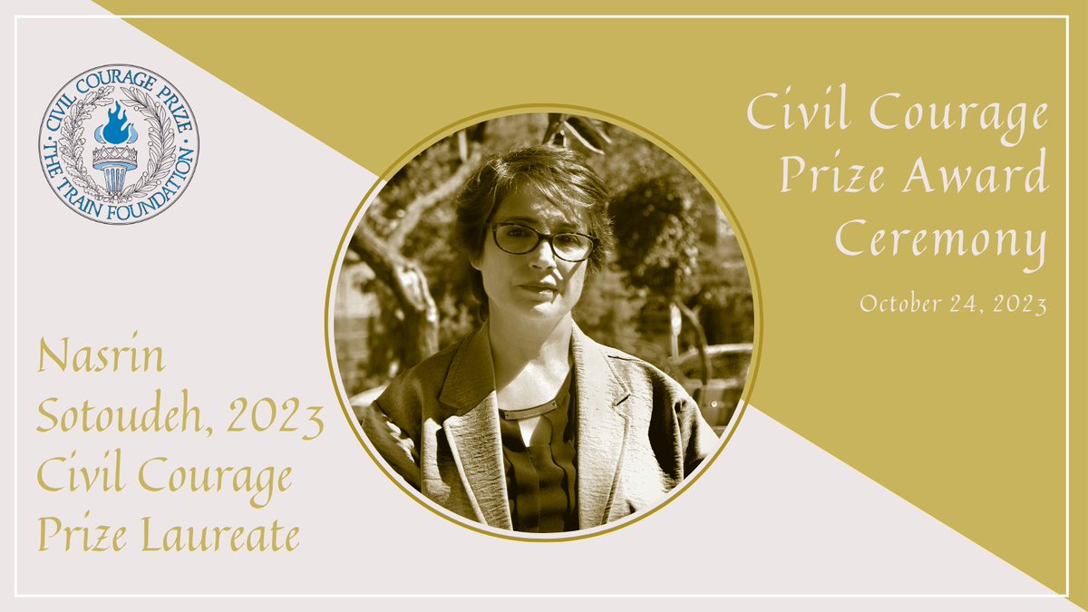 Civil Courage Prize tweet media