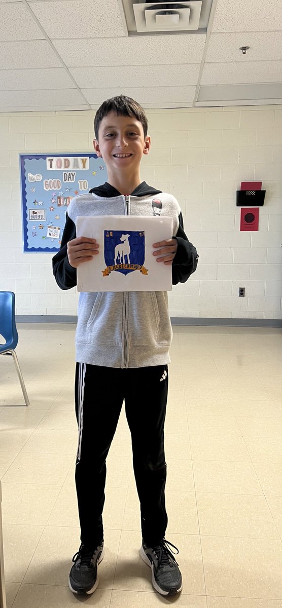 MissRachner's tweet photo. Today the class presented their “Life In Logos” project and they were great presenters! Check out some of the Logos they came up with to represent important parts of their life! 😁 @StJohnPaul2 https://t.co/wVscXaQIeY