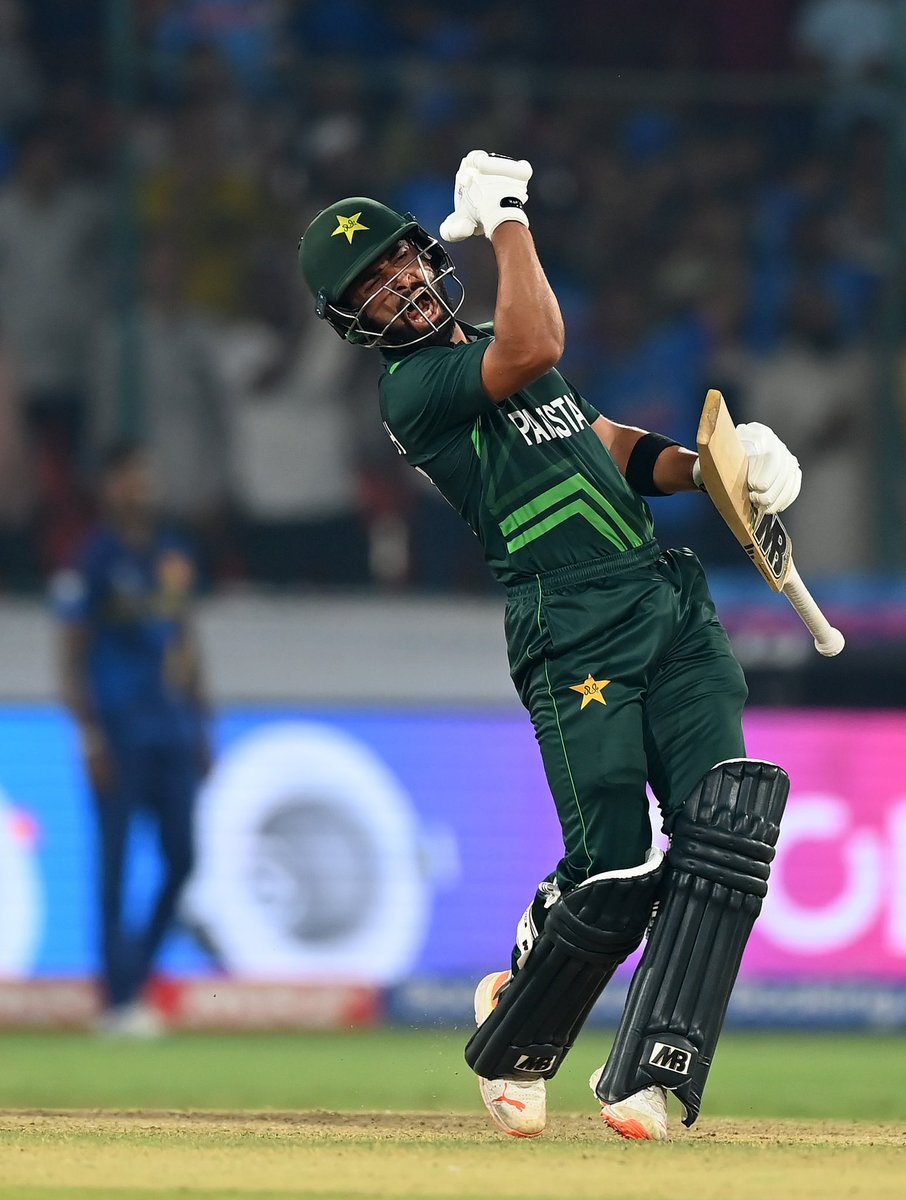 babarazam258's tweet image. Tap on the back of my boys for never saying never. @iMRizwanPak & Abdullah building on the momentum after brilliant death bowling.
Thank you Hyderabad for the incredible support! 👏🏻