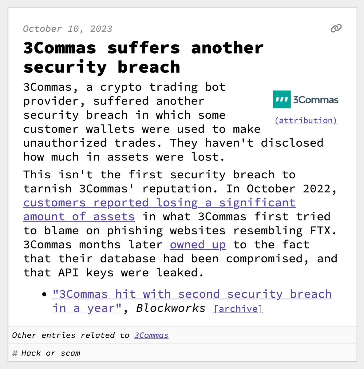 web3 is going just great tweet media