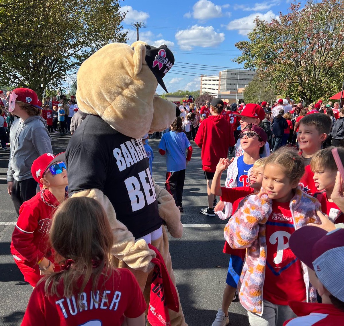 🐻 Woo-Hoo!!! ⚾️ PHilly PHun PHans at yesterday's Pep Rally from the Streets of Mayfair to Chickie's&Pete's over to Bristol Borough are🐻 Philly Fans the Best??? Boy I Guess!!!™️ It was UN-BEAR-LIEVABLE !!!! ⚾️ PHILLY VS. THE WORLD 🌎🐻 Is Barbera the Best?? Boy I Guess!!™️