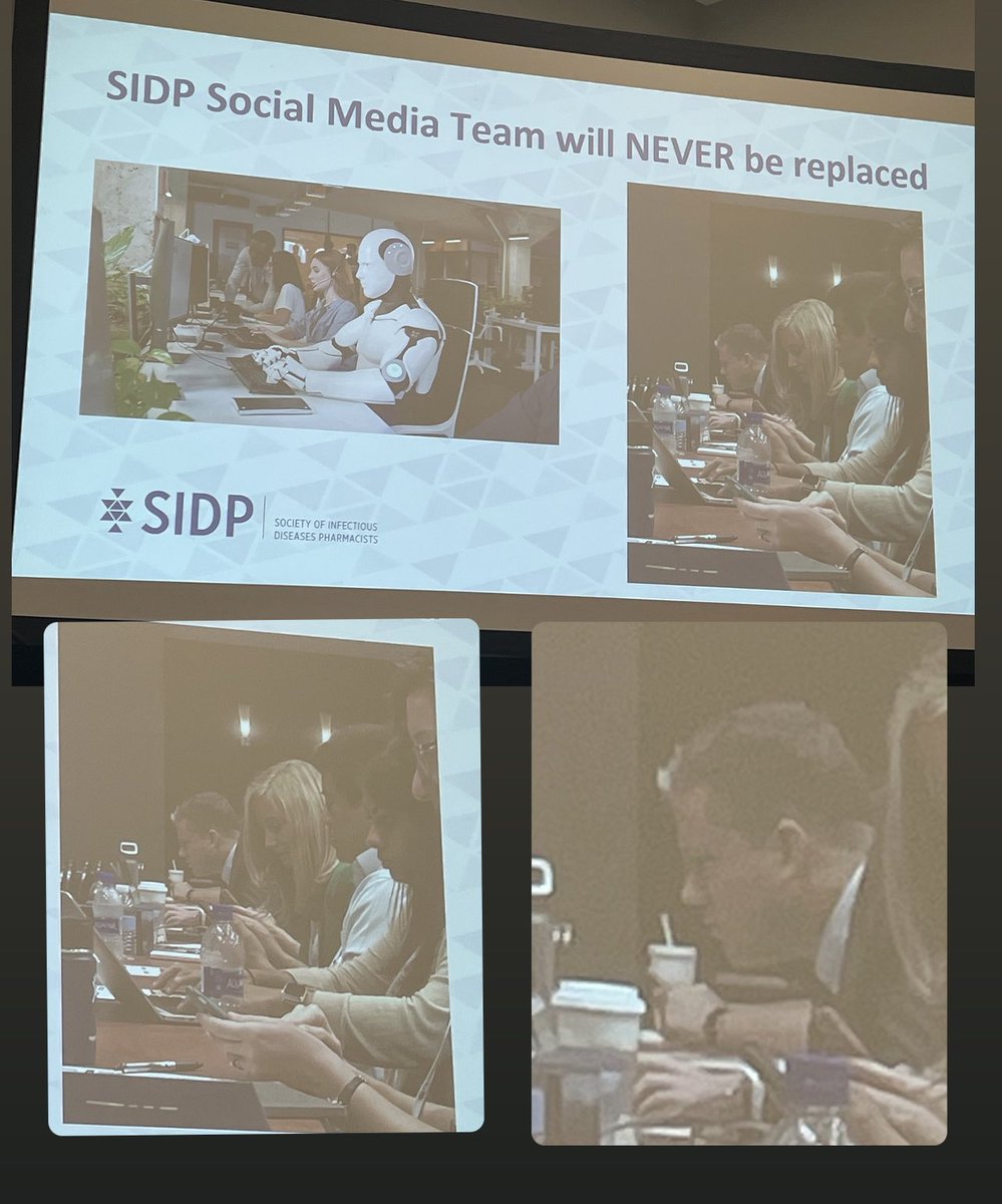Bug Pharmacist šš§« Tim Gauthier (@idstewardship) on Twitter photo šø Thank you <a href="/helennewland/">Helen Newland</a> for bringing back this gem from 2019. <a href="/tmjones6/">Travis Jones</a> you are amazing. Now that is focus!
What were you doing, working up a vanco patient?
<a href="/SIDPharm/">SIDP</a> #SIDP2023 #IDweek2023 #Irreplaceable #Pharmacist šø Thank you <a href="/helennewland/">Helen Newland</a> for bringing back this gem from 2019. <a href="/tmjones6/">Travis Jones</a> you are amazing. Now that is focus!
What were you doing, working up a vanco patient?
<a href="/SIDPharm/">SIDP</a> #SIDP2023 #IDweek2023 #Irreplaceable #Pharmacist