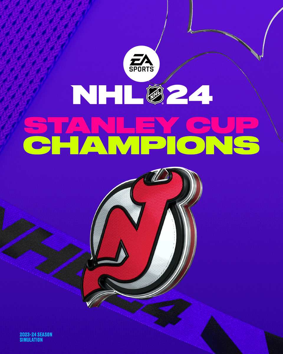 EASPORTSNHL's tweet photo. The @NJDevils will win the @StanleyCup 🙌

1/5 https://t.co/9FtBuNi7YV