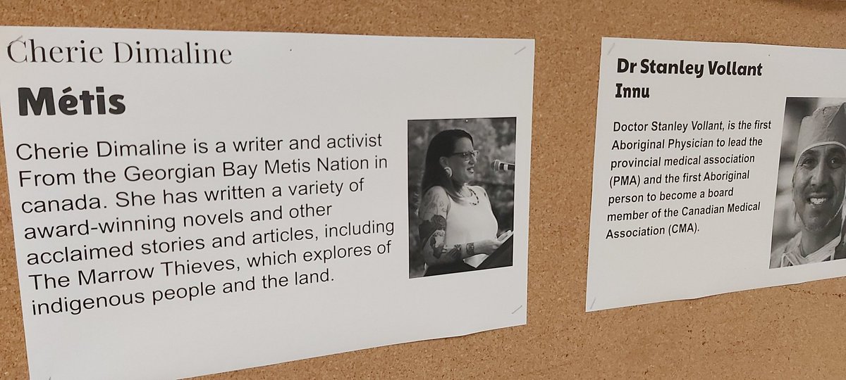 At Grey Owl Mr. Simmonds GRADE 5/6 CLASS did research and acknowledged heroes in the Indigenous Communities past and present. <a href="/tdsb/">Toronto District School Board</a>