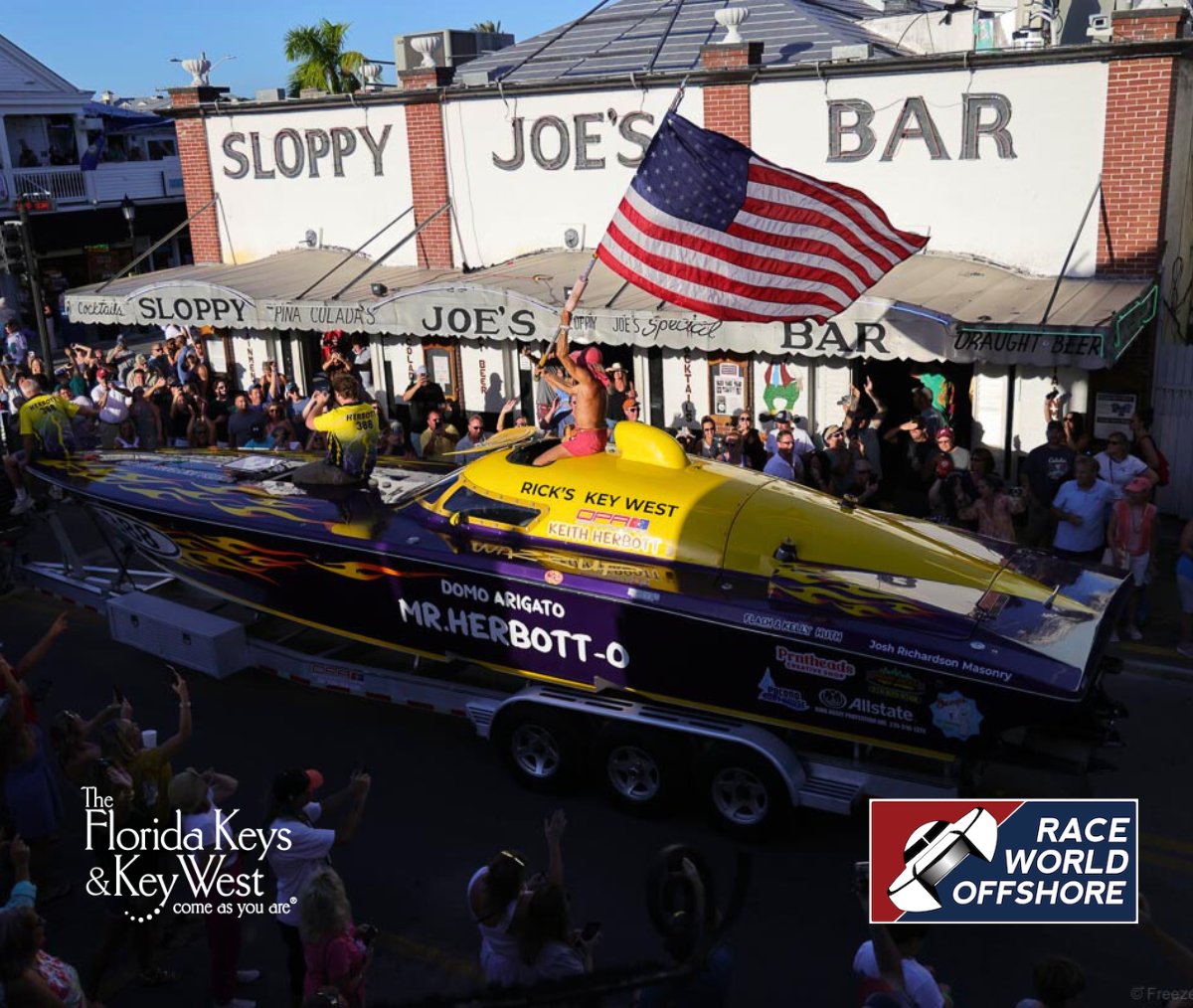 FloridaKeys's tweet image. Race World Offshore is excited to bring teams &amp;amp; fans to Key West November 5 - 12 for an amazing Offshore World Championship week presented by Performance Boat Center! 🤩🛥️

Find out more here➡️ bit.ly/48IRP2F