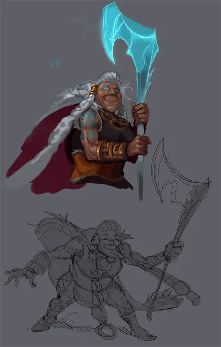 #portfolioday !  I'm a concept artist, comic book creator. Looking for contract work!     ikleyvey.com