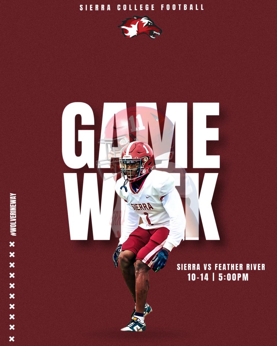 GAMEWEEK‼️Back at home under the lights. Come support your Wolverines! 🐺 🐾 #WolverineWay #BLVDBoyz 

🗓️: Sat, 10/14
⏰: 5pm
🏟️: Homer “Buzz” Ostrom Stadium
🏈: vs FRC
🪖: 🔴  👔: 🔴 👖: ⚪️