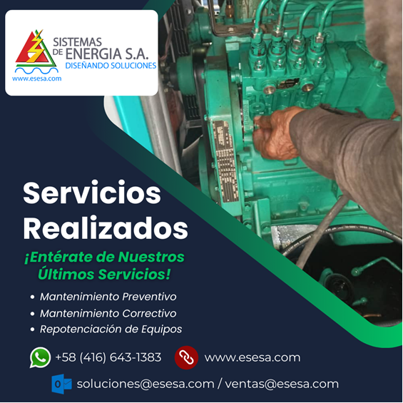 SesaPower's tweet photo. Si tienes problemas con la bomba de inyeccion, los inyectores, la gobernacion de velocidad o el combustible Diesel esta contaminado... Llamanos, tenemos la solucion. #SesaPower #GAC #IPU #DEIF https://t.co/BY1vvrbg2n