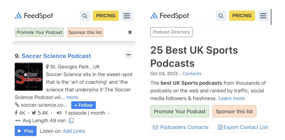 Soccer Science tweet media