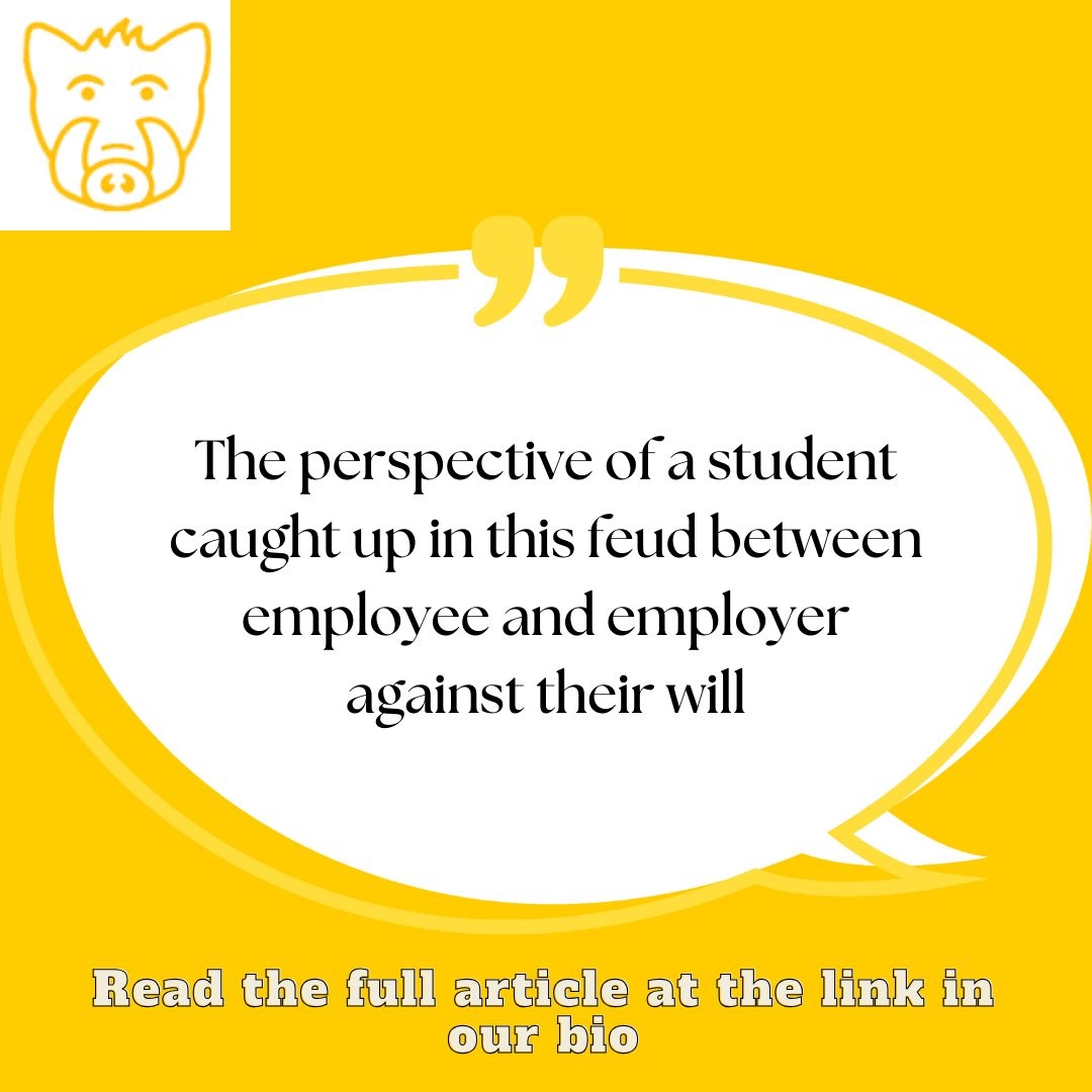 BoarComment's tweet image. Exploring the UCU's Marking and Assessment Boycott, Theo Drotar comments on the fact this has left many students feeling unjustly effected and left without feedback or grades for essays that contribute to their final mark. 

Read in full here!
theboar.org/2023/10/the-ma…