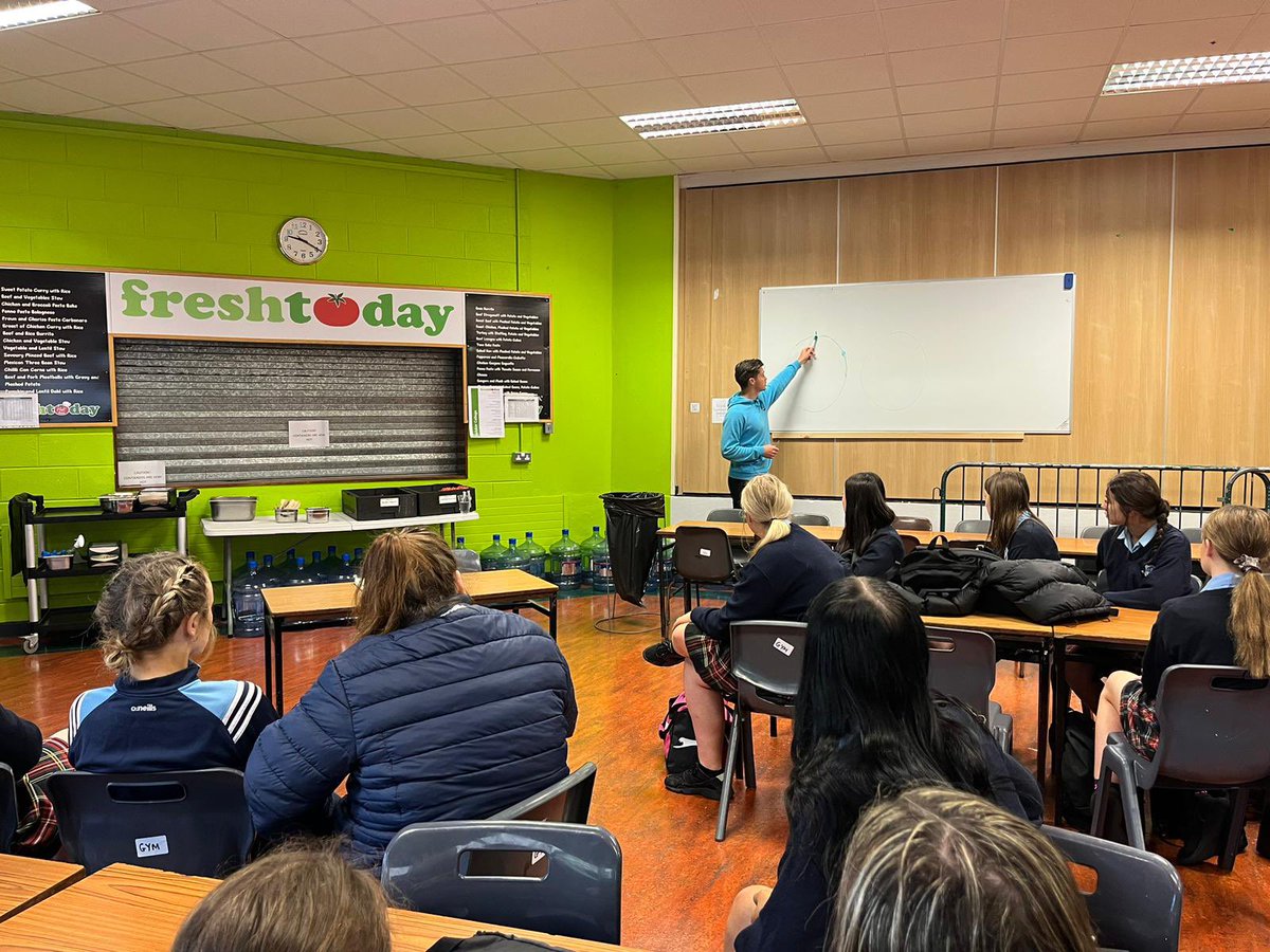 C_MacD95's tweet photo. Today is #worldmentalhealthday &amp; I was delighted to go to Selskar College in Wexford town with @freshtoday_irl to share my experiences and also learn from all the brilliant pupils 
Really looking forward to doing more of these days in the future &amp; not just on a day like today 🤘🏻 https://t.co/8CXsp4M33C