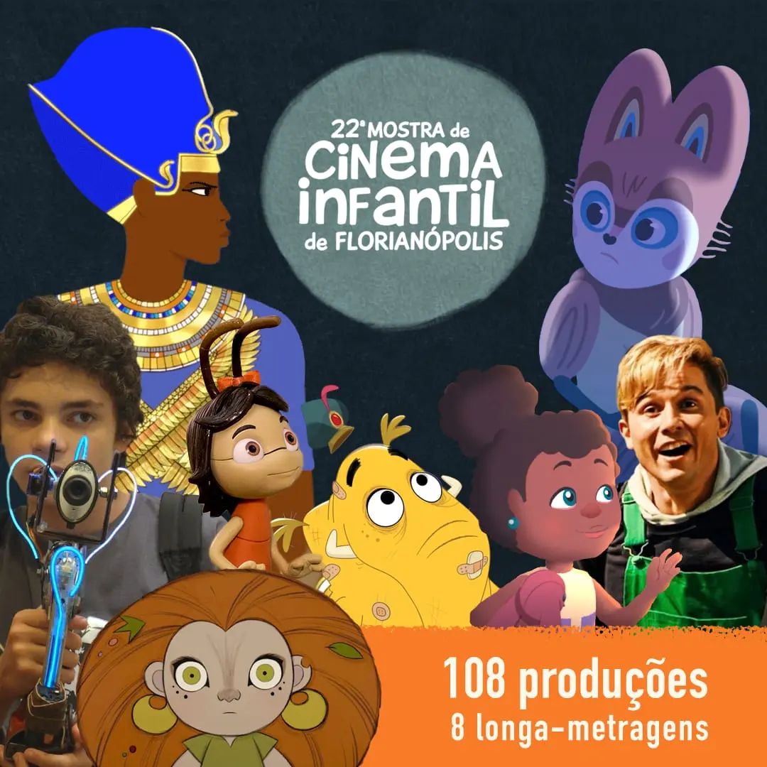 Vai começar a 22ª Mostra de Cinema Infantil de Florianópolis! De 12 a 21 de outubro, no Cineclube da Mostra e na plataforma online Itaú Cultural Play ! 🎥

@cineinfantil