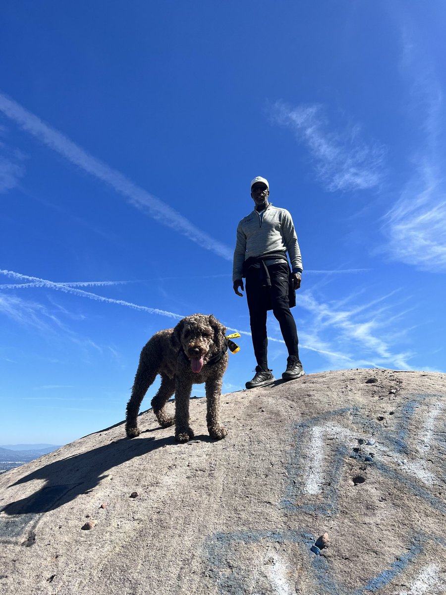 Today is #WorldMentalHealthDay A good time to do a self check up. Are you’re focusing on your mental health as much as your physical health? Hanging with this guy in nature is one of my greatest mental health tools!