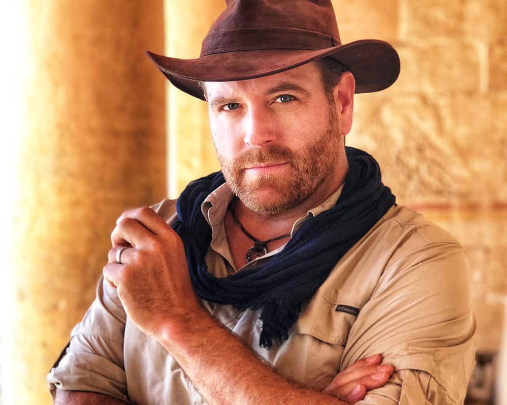 On a lighter note. Is dressing up like Indiana Jones a pre-requisite to be a T.V. Archeologist ? 🤔 #HistoryChannel