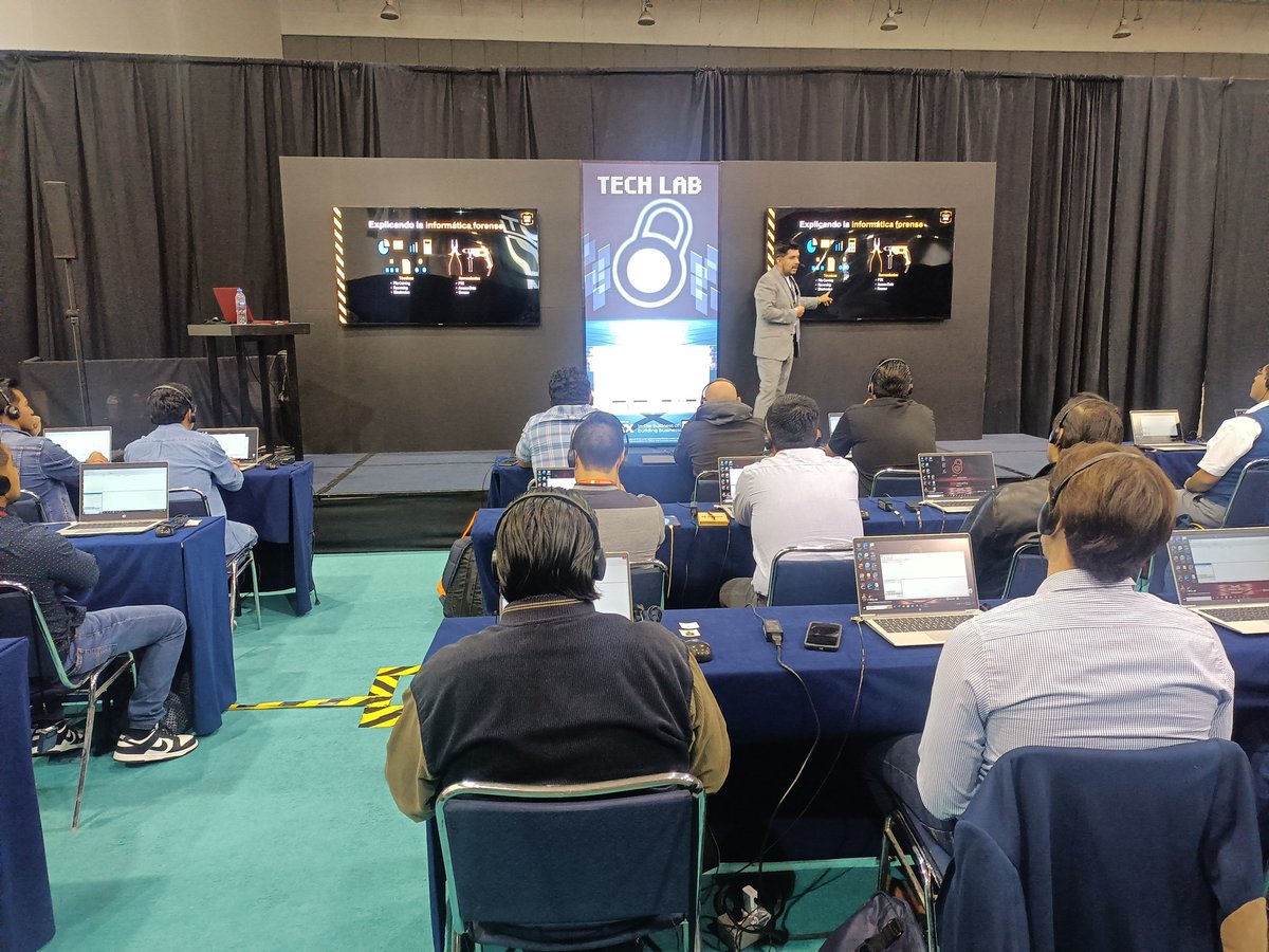 Infosecuritymx's tweet image. Durante Infosecurity Mexico 2023, #EnriqueHerrera comparte las técnicas y herramientas clave para investigar incidentes cibernéticos y recopilar pruebas digitales en su charla &quot;Taller Informática forense&quot;. 
#InfosecurityMexico2023 #InformaticaForense #Ciberseguridad