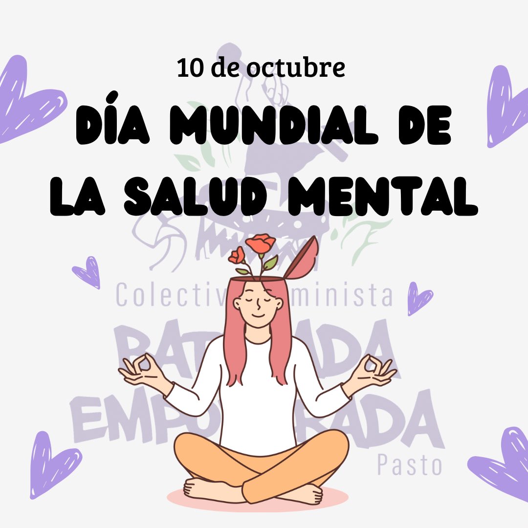 BatucadaEpasto's tweet photo. Empezar lo que no te atrevías y abrirle paso a un corazón fuerte y una mente libre. 

Día mundial de la salud mental 🧠

#diamundialdelasaludmental #saludmental #autocuidado #cuidado #cuidadocolectivo #liderazgo #activismo #10deoctubre https://t.co/vytKbrYlf5