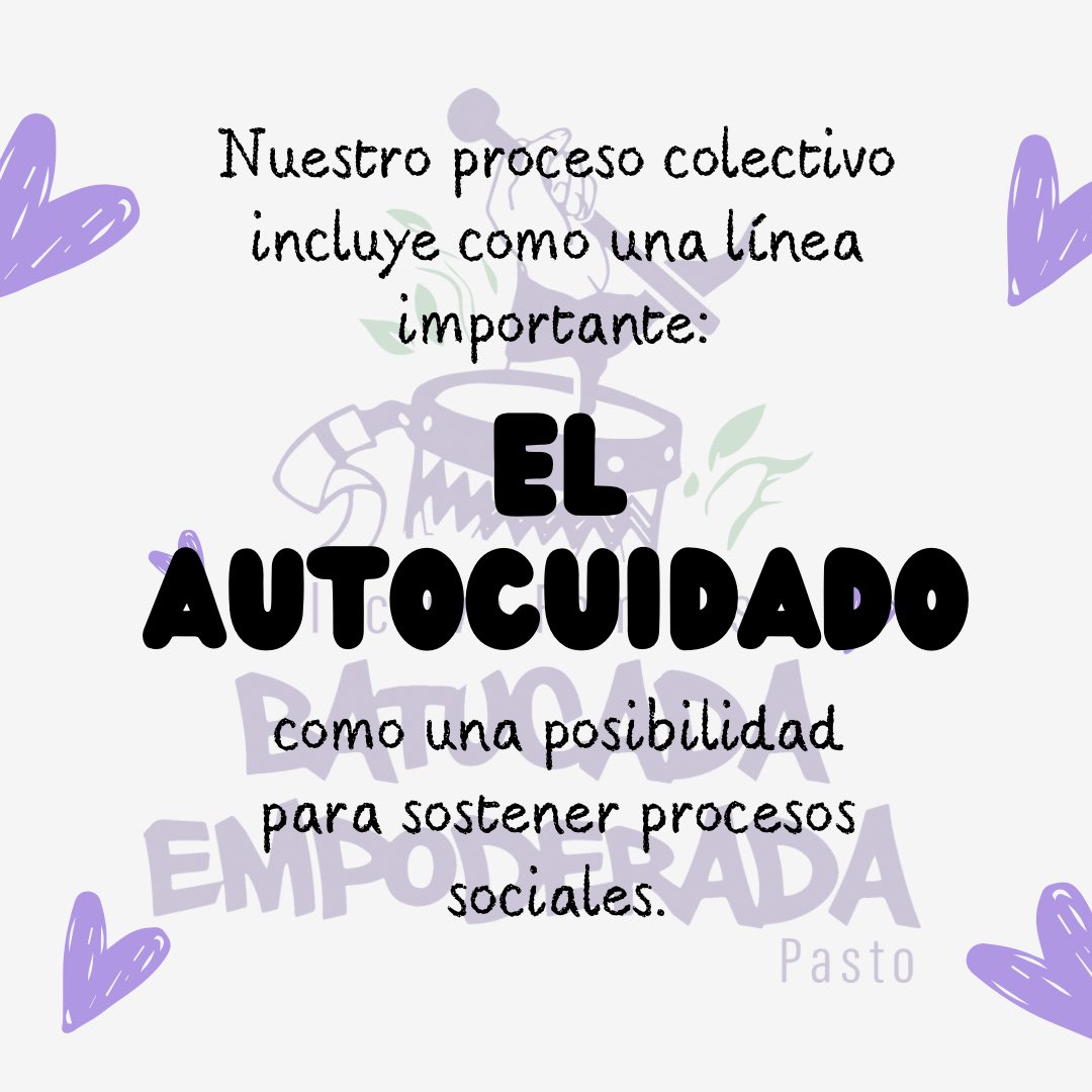 BatucadaEpasto's tweet photo. Empezar lo que no te atrevías y abrirle paso a un corazón fuerte y una mente libre. 

Día mundial de la salud mental 🧠

#diamundialdelasaludmental #saludmental #autocuidado #cuidado #cuidadocolectivo #liderazgo #activismo #10deoctubre https://t.co/vytKbrYlf5