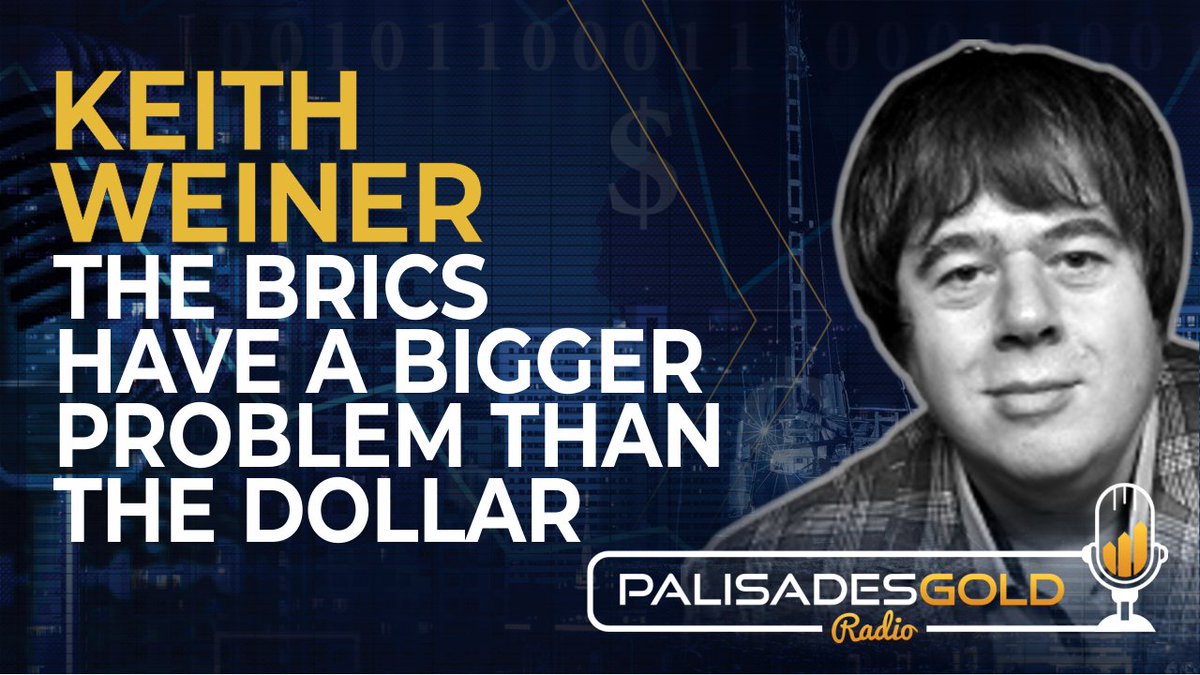 PalisadesRadio's tweet photo. Keith Weiner: The BRICS have a Bigger Problem Than the Dollar
https://t.co/EJRBejvO5u
@kweiner01 #MonetaryMetals #GoldStandard #BRICS #Gold #GlobalGoldMarket #USMonetaryPolicy #Dollar #GlobalEconomy #InterestRates #Fed #FinancialCrisis #AntiConceptsOfMoney #Inflation https://t.co/0utxNqaqhI