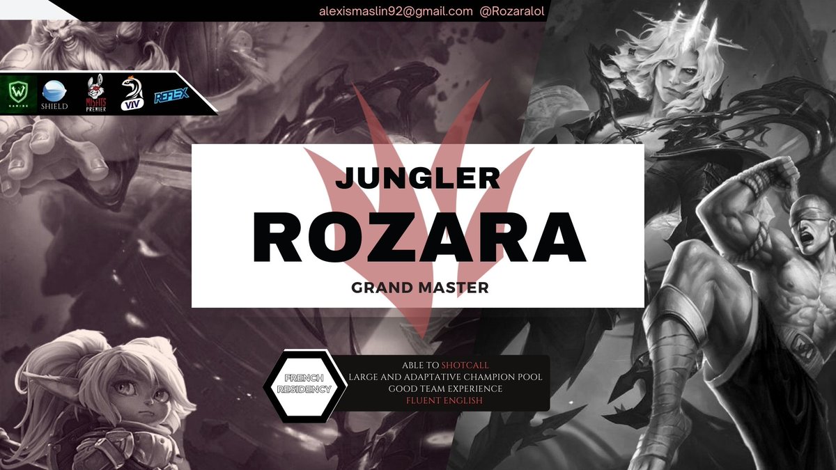 Rozara (@rozaralol) on Twitter photo Yo les reufs, vu les games faites avec <a href="/ViV_Esport/">ViV Esport</a> en Div 2 j'me dis pourquoi pas retenter un peu la compétition !
Du coup, j'met un petit post LFT pour le prochain split, j'étudierais toutes les offres proposées !
Merci à tous, des bisous Yo les reufs, vu les games faites avec <a href="/ViV_Esport/">ViV Esport</a> en Div 2 j'me dis pourquoi pas retenter un peu la compétition !
Du coup, j'met un petit post LFT pour le prochain split, j'étudierais toutes les offres proposées !
Merci à tous, des bisous