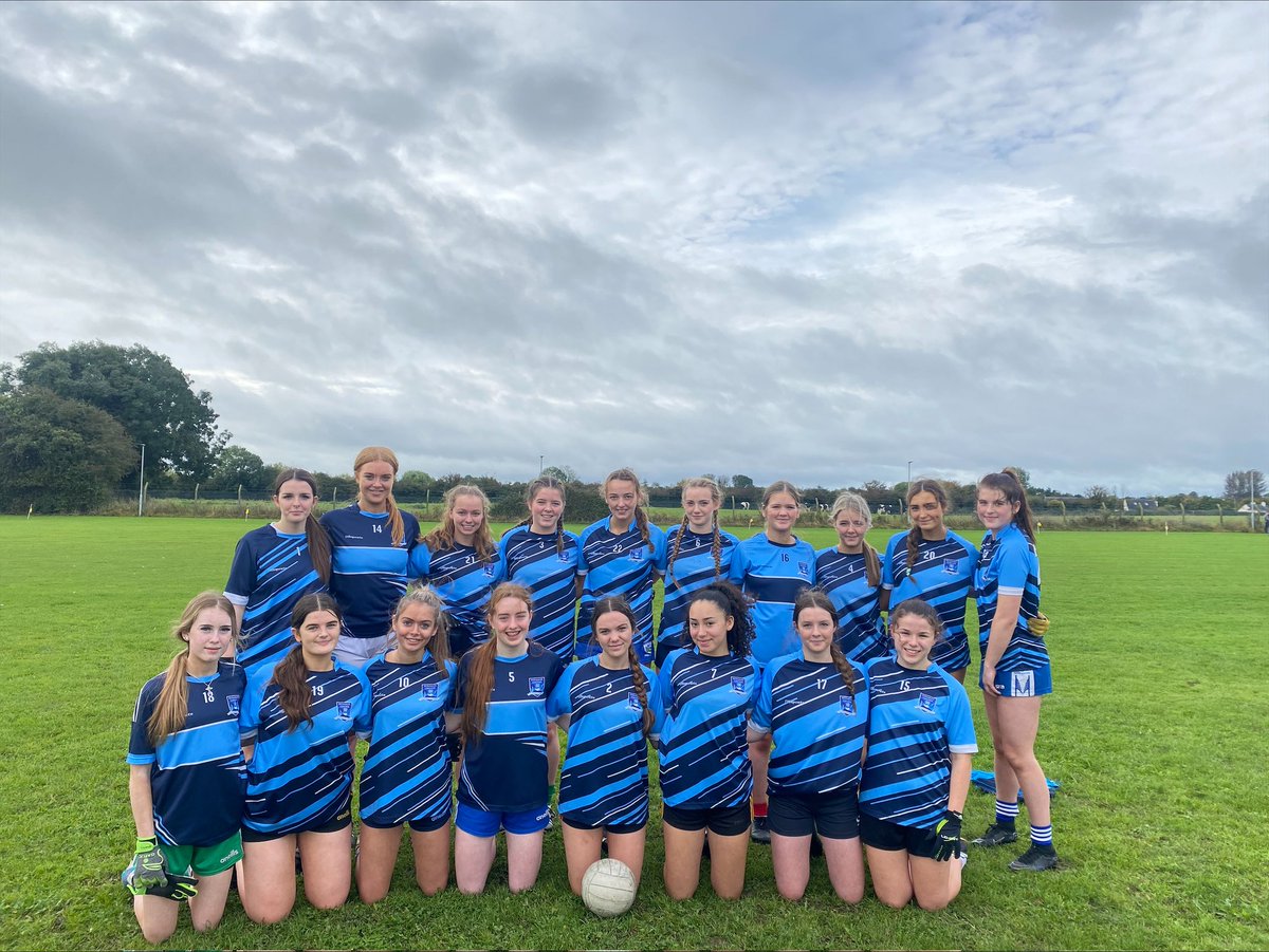 dunamasecollege's tweet photo. Congratulations to our Senior Ladies Football Team who have started their campaign with two wins from two. 
Last Friday, against St.Fergal’s, Rathdowney, 6.09 to 5.08, and 
today, beating Athy College 13.23 to 1.03. 
We look forward to Round 3 , well done girls 🎉🎉  
#community https://t.co/4v8iuV7IUq