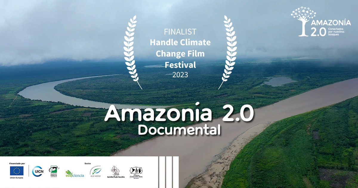 UICN_SUR's tweet photo. #BuenasNoticias🥳Documental #Amazonía2_0 estará en Handle Climate Change Film Festival, 27 de oct. al 2 de nov. en China▶️https://t.co/mrTQzUmuIv

Gracias a @UeEnPeru y coordinación @UICN_SUR @KaruaFilms @F_EcoCiencia @fundacionnatura @EcoReddpe @AmazonTeamOrg @APAGuyana https://t.co/WMDhNAap40